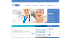 Desktop Screenshot of idim.com.ar